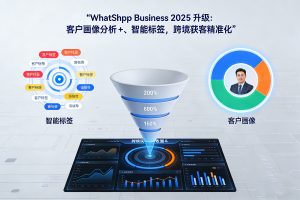 WhatsApp Business 2025 升级：客户画像分析 + 智能标签，跨境获客精准化