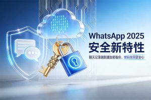 WhatsApp 2025 安全新特性：聊天记录端到端加密备份，密码找回更安心