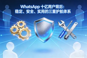 WhatsApp 十亿用户背后：稳定、安全、实用的三重护航体系